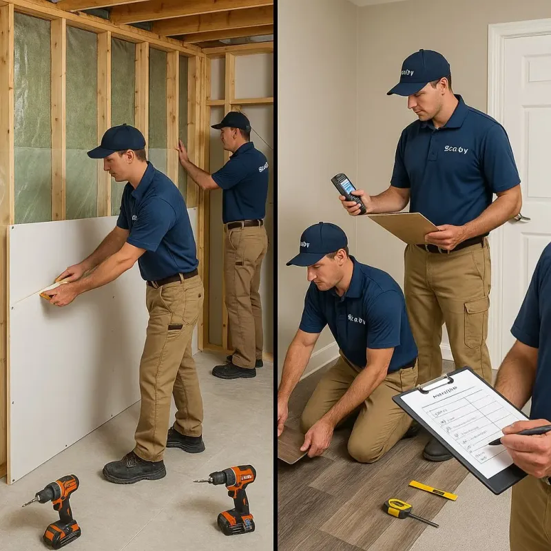 Repairs and Reconstruction process in Ferndale, WA